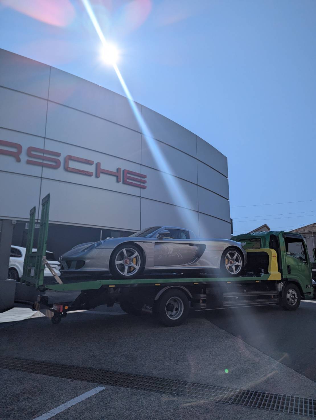 Porsche Carrera GT 輸送